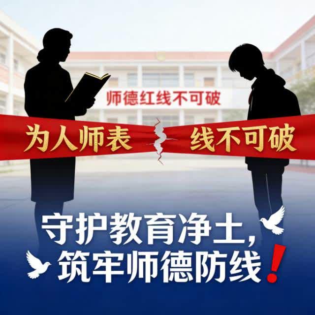 教师与学生不正当关系：触碰师德红线，就是辜负教育初心
 
河南通报教师因与学生发