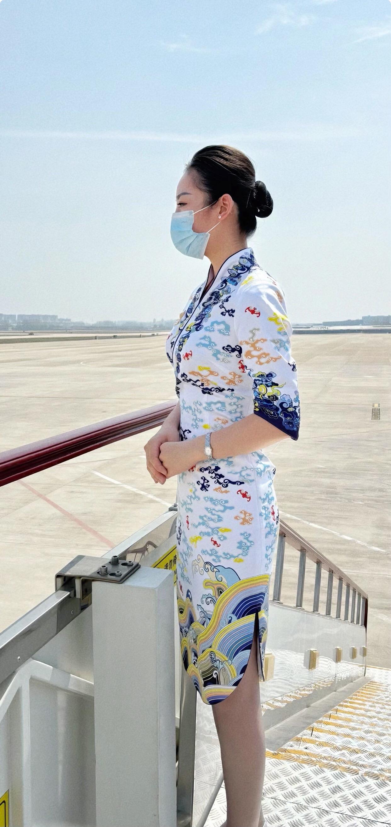 空姐的日常 空姐制服 空姐 民航人