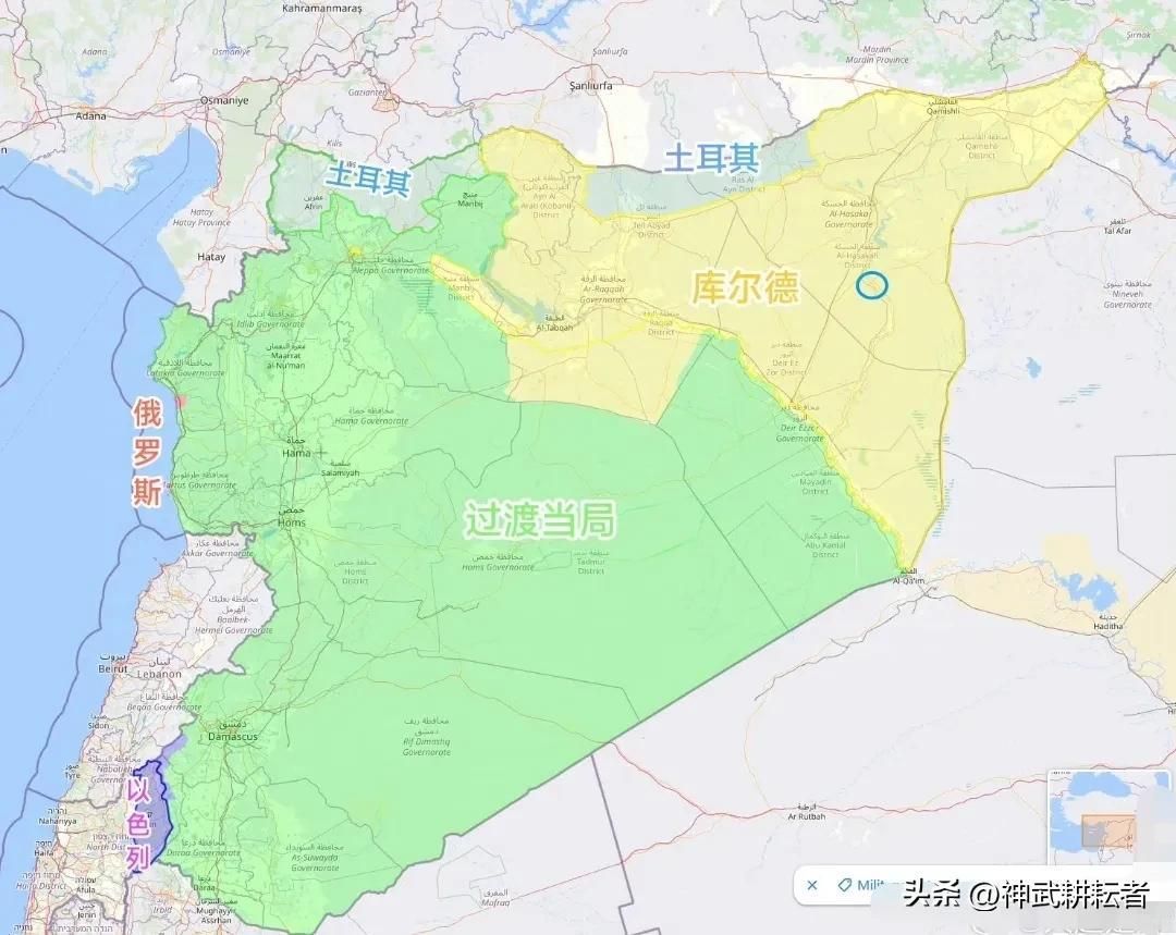叙利亚形势不容乐观，4分天下已成定局，土耳其，HTS，以色列，库尔德，

其中土