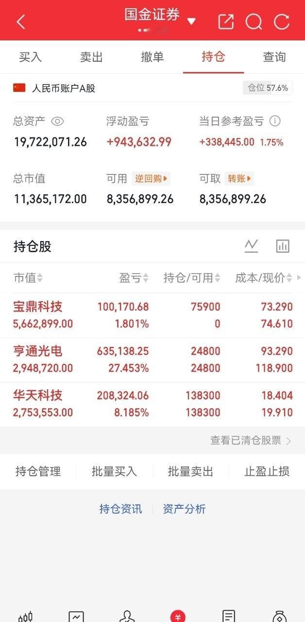 亨通光线12天收获27个点6月4日布局亨通光电，持仓12个交易日，稳稳吃下27.