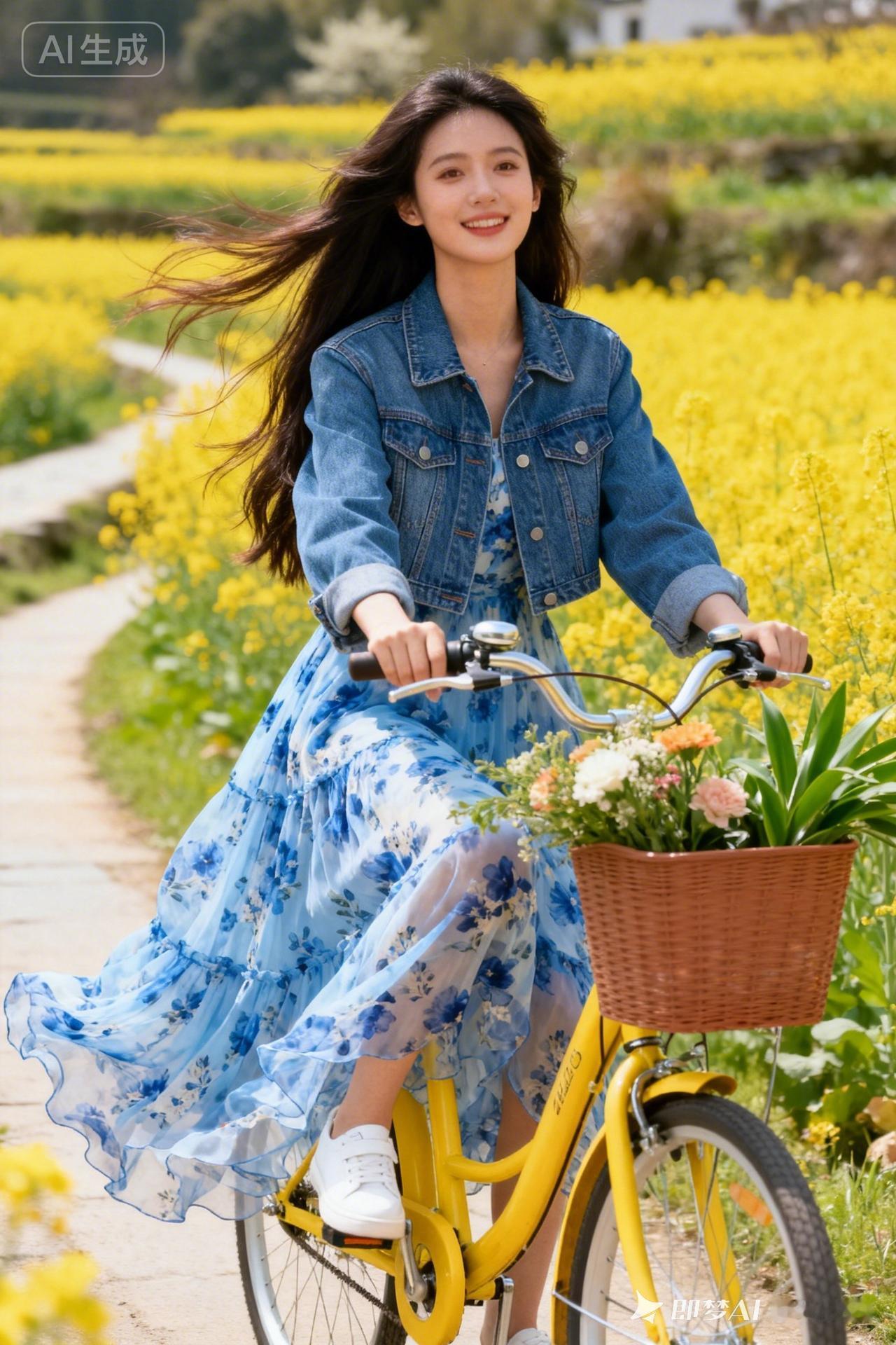 春日骑行，花海中自由驰骋！
