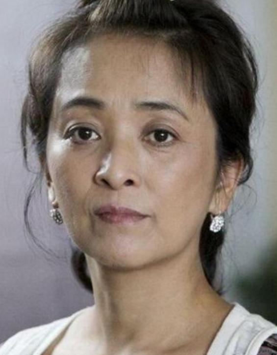 一婚嫁给了日本人，二婚嫁给了美国人，三婚又嫁给了法国人，反正死活不找中国男人，如