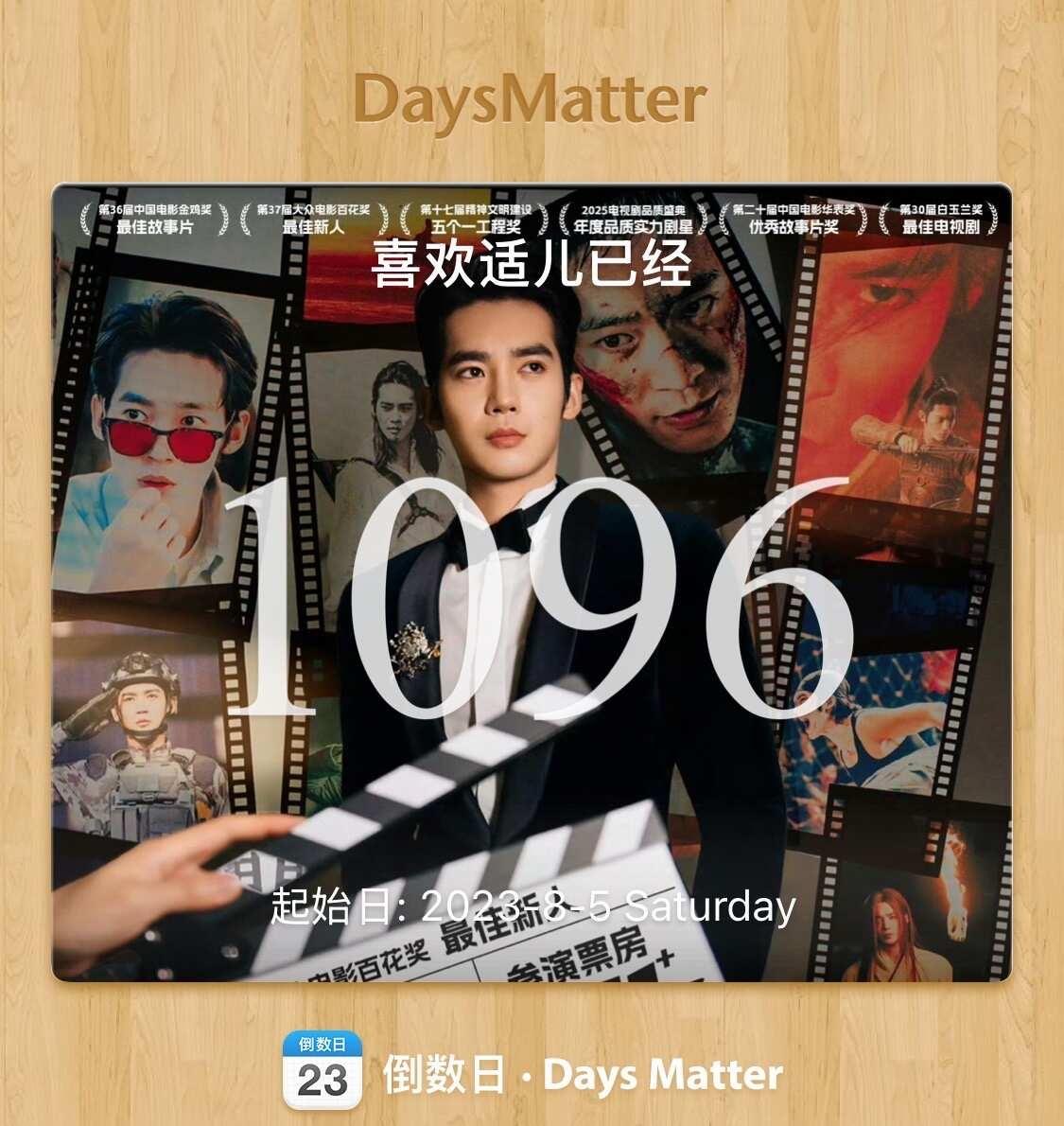 喜欢于适适已三年[得意]
从在大银幕上看到你到彻底沦陷只用了48小时，本以为这种