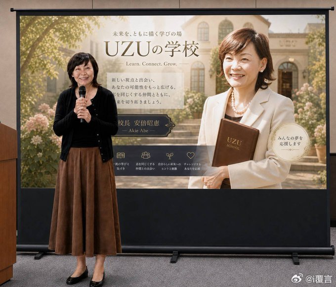9月21日，安倍昭惠在社媒X上发文说：“（G7）伊势志摩峰会过去10年了。若他还