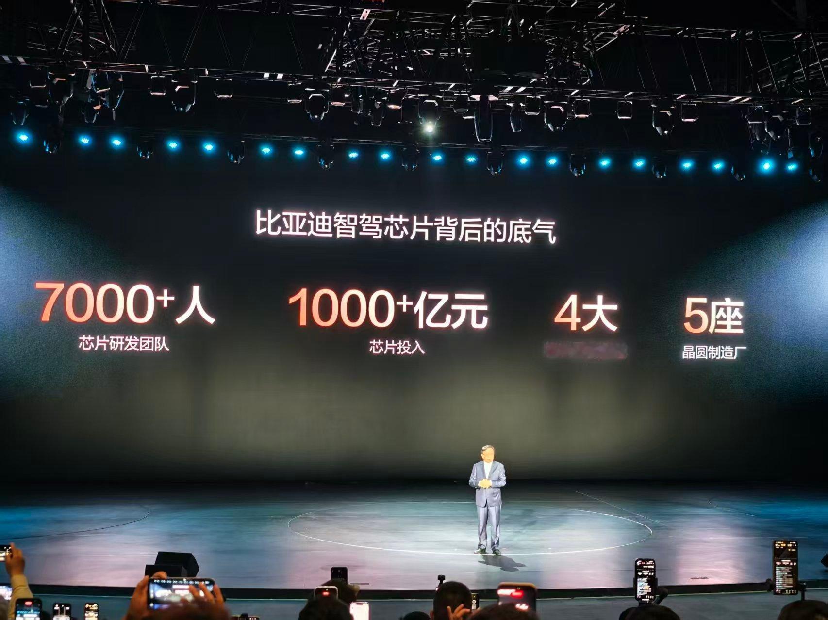 比亚迪自研首款4纳米辅助驾驶芯片 “电动化上半场看电池，智能化下半场看芯片。”比