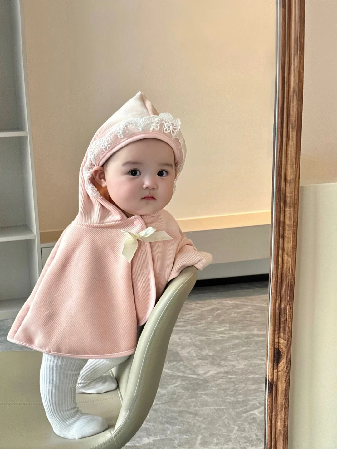 好喜欢我的胖宝宝，她好像知道自己很可爱！