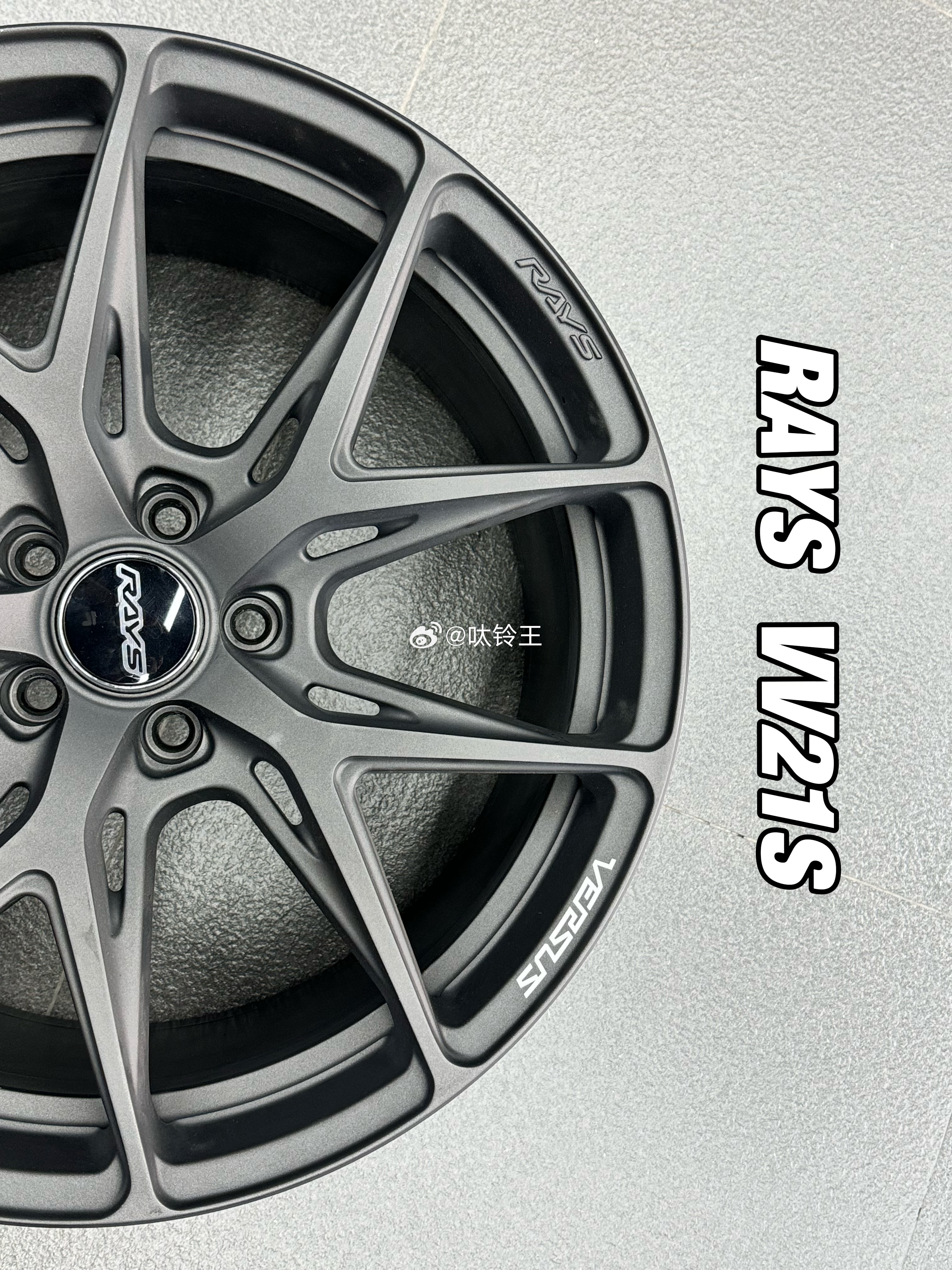心情件：日本进口RAYS VV21S APJ 19寸8.5J ET22 9.5J
