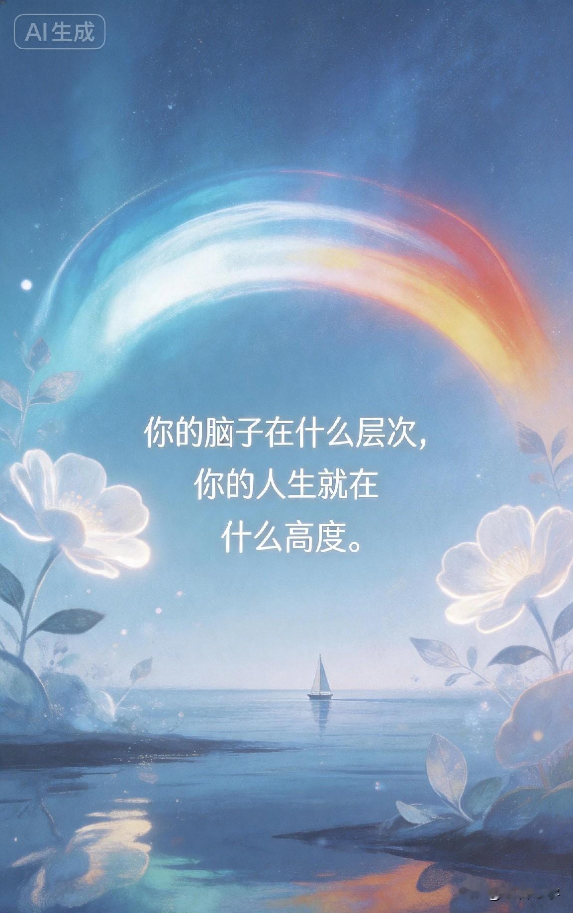 你的脑子在什么层次，你的人生就在什么高度。

你有没有发现，有些人拼命努力，却始