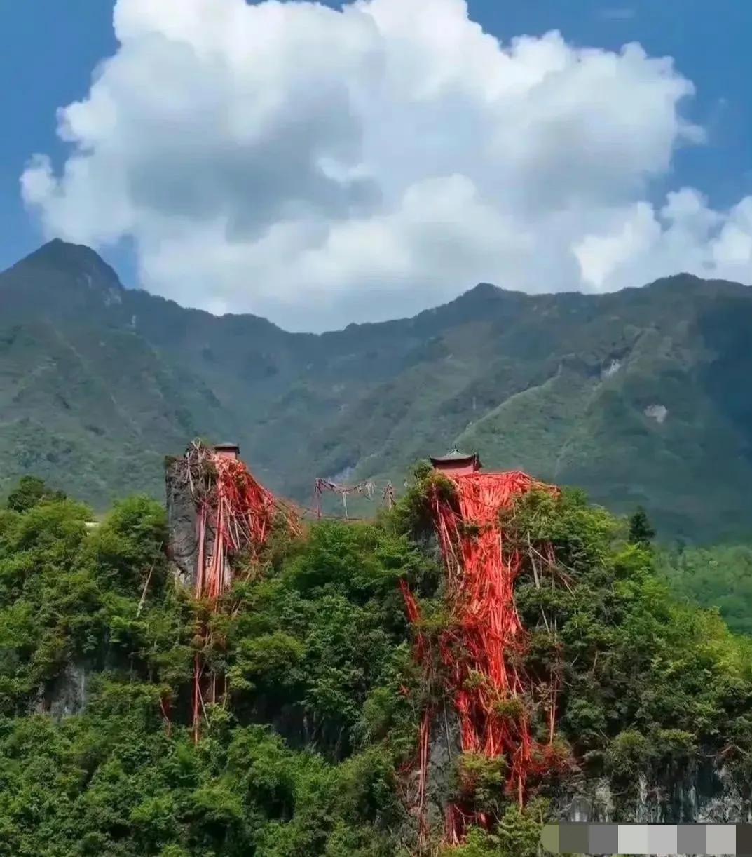 这座庙虽然不大，但来的人真不少呢。