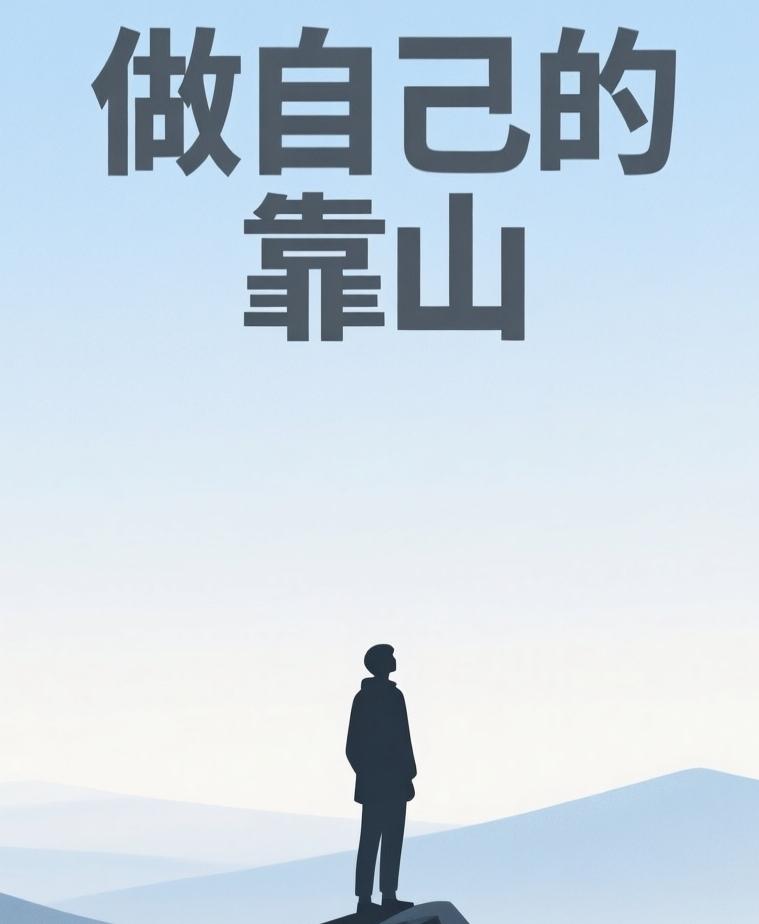 靠自己，
人不自救难自医。
只有自己强大才是真。
看别人都是空……