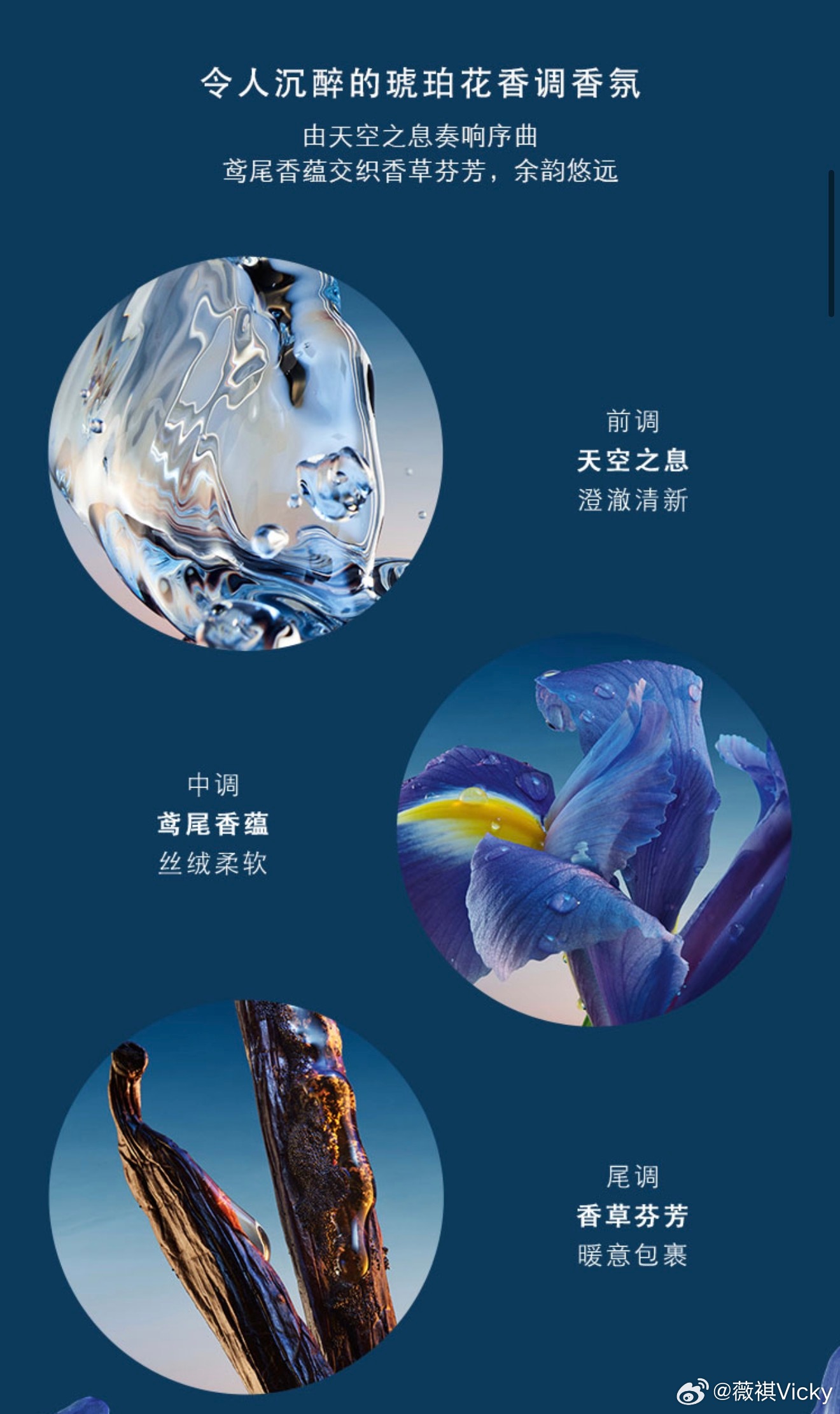 哇哦，娇兰新品香水诶，有点子好奇～据说是琥珀花香调，像日落之后、夜幕降临前的蓝调
