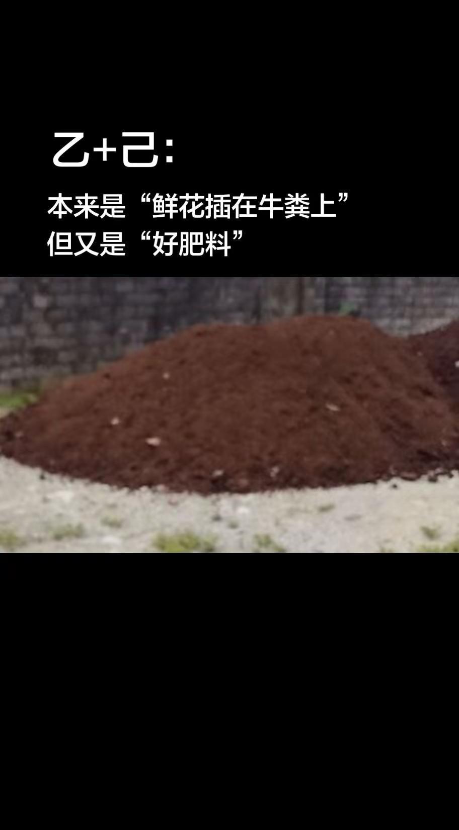 国学溯源 乙+己 的含义。肥料