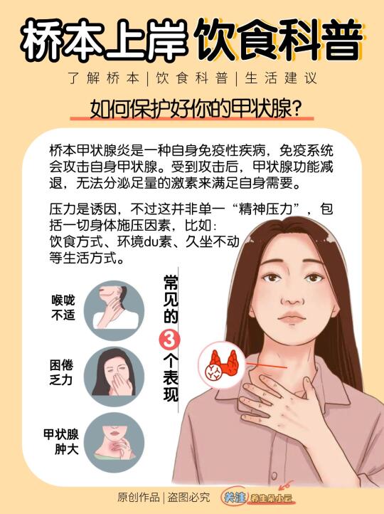 桥本必看🔥1分钟自测‼️附饮食建议