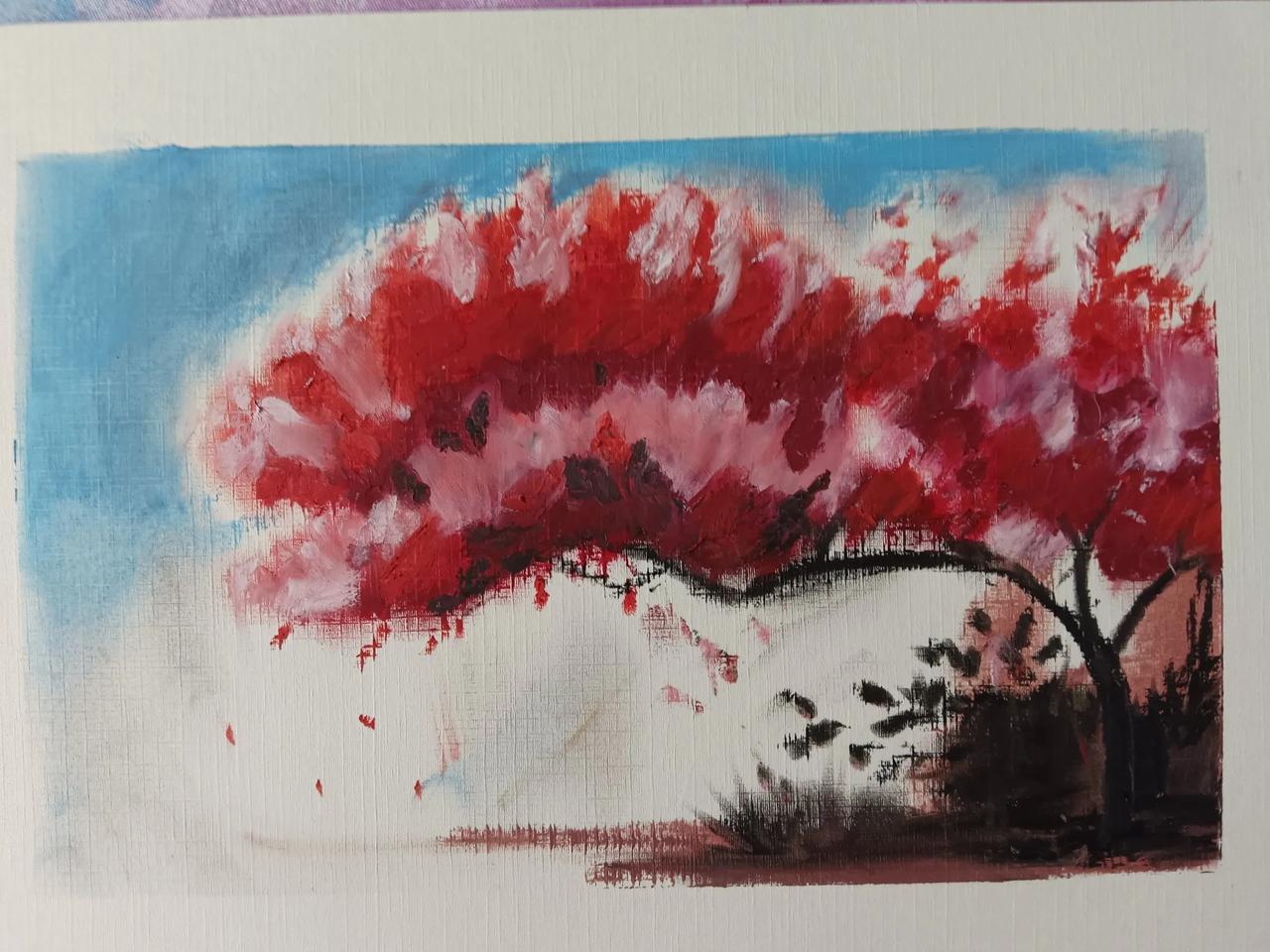 油棒画