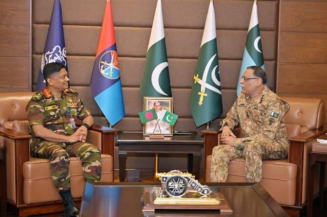 突发新闻： 巴基斯坦和孟加拉国军队首次在拉瓦尔品第举行高级别会谈，开启了两国防务