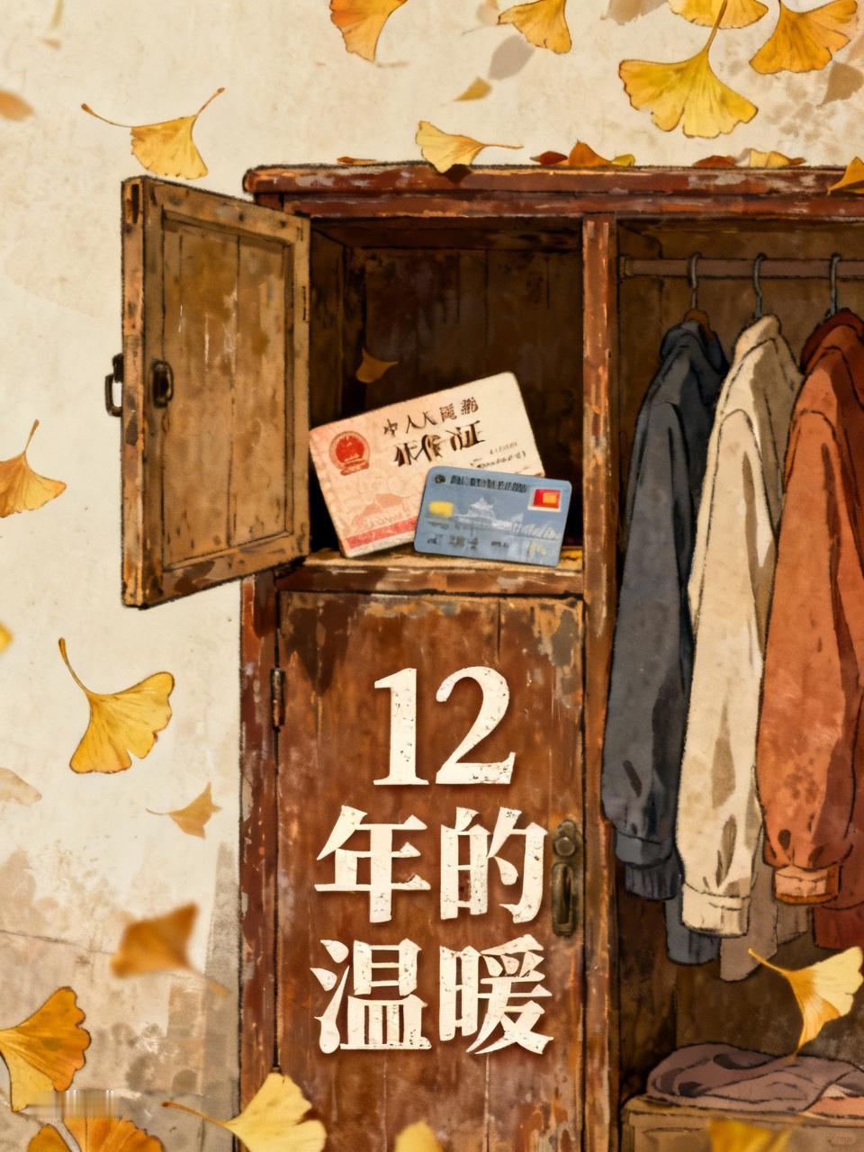 结婚12年，今天收拾旧柜子翻出老公的工资卡，我瞬间红了眼眶。
 
我们刚在一起的