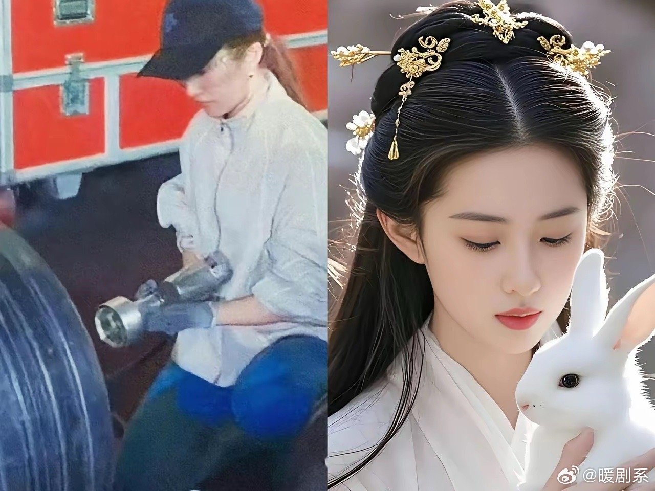 大家别羡慕刘亦菲了，因为我们永远都成为不了她，就她在阿不扎比F1赛场上的那股专注