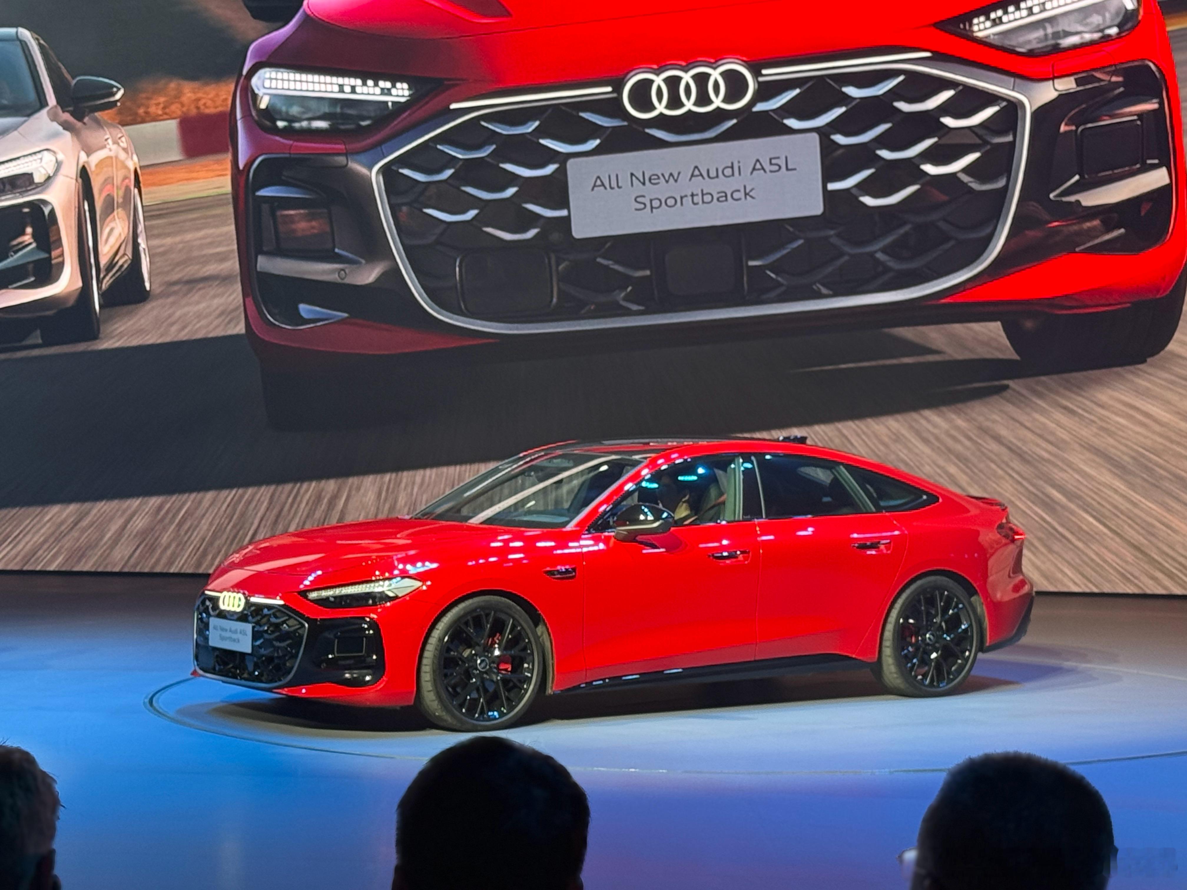 大家帮忙看看：这皮囊你给几分？全新上汽奥迪a5lsportback 实车第一眼可