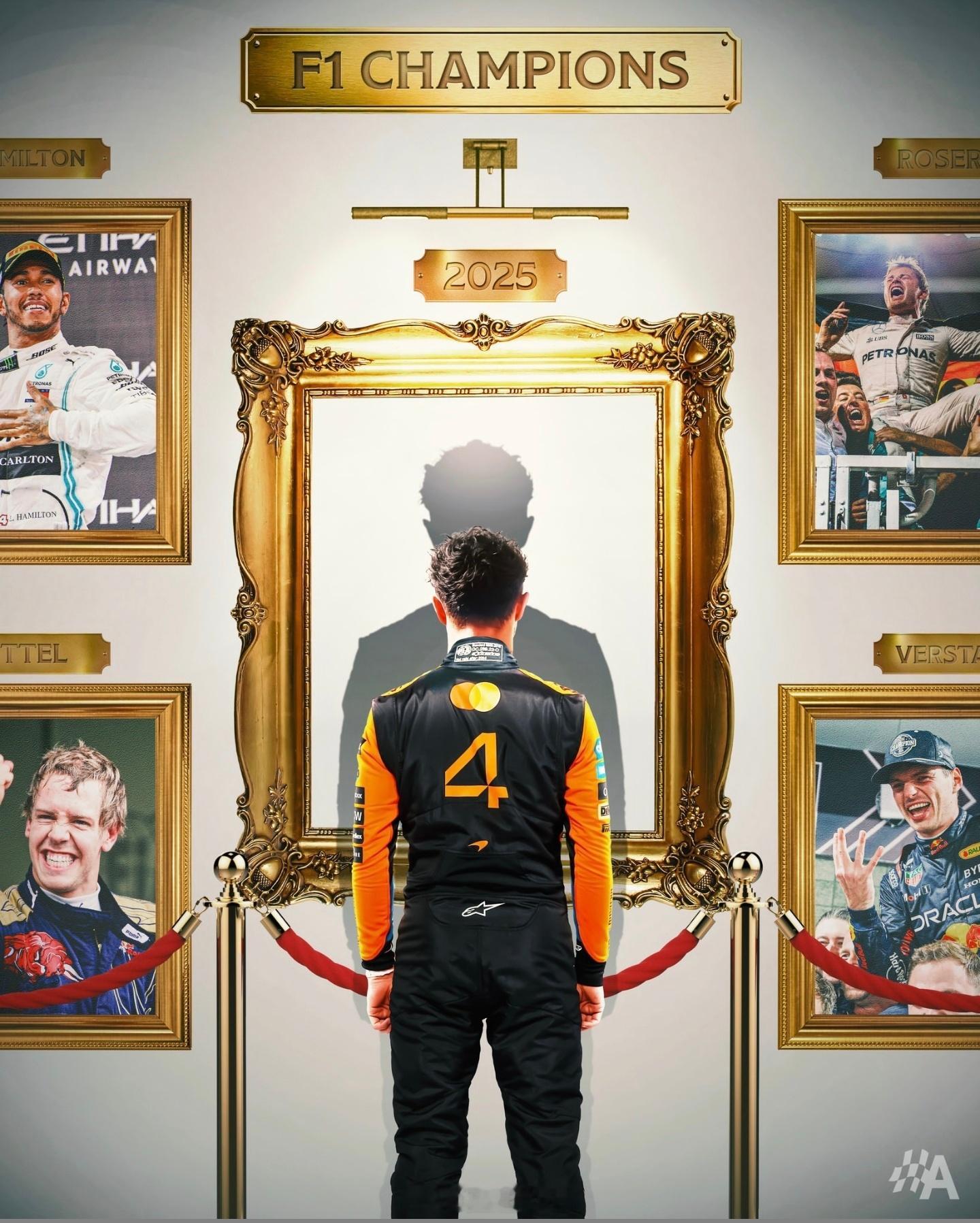 如果今天兰多正赛夺冠，就会提前一站成为世界冠军。还有一个变量就是强制两停，这会直