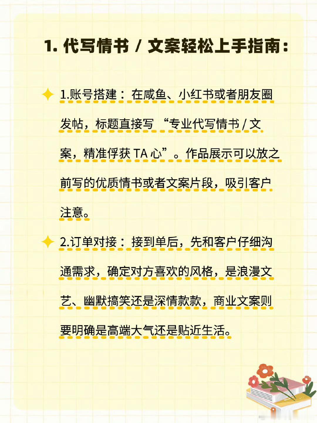 第一个想到这么赚零花钱的是个天才不是，代写情书是认真的吗？现在就算你自己不会写，