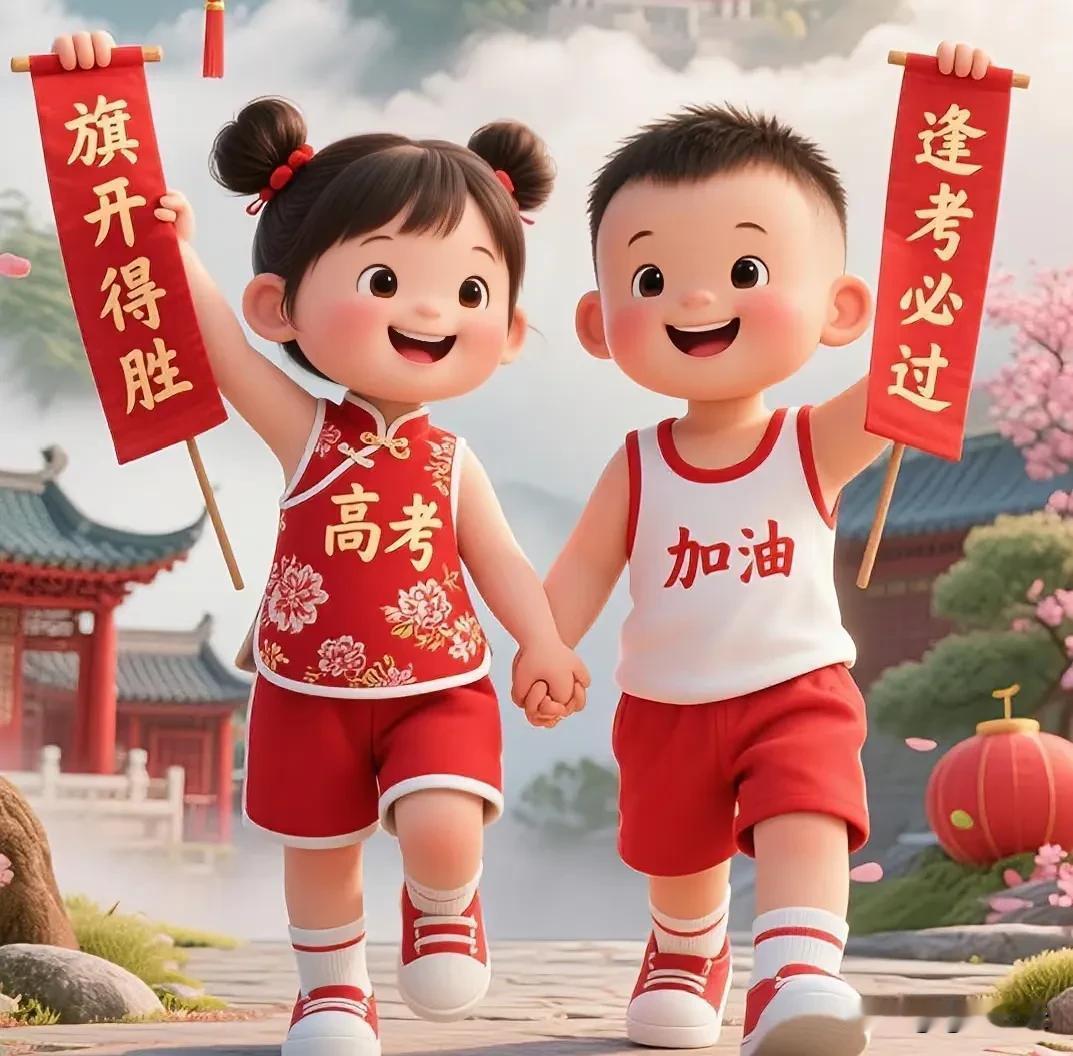 炎炎夏日进考场
精神紧张心发慌
寒窗苦读终检验
金榜题名做栋梁

[点亮平安灯]