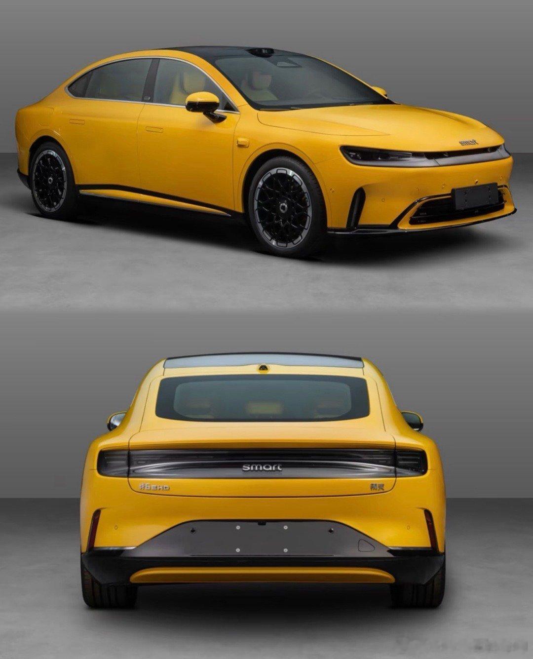 Smart现在越来越“放飞自我”了，新款轿车，实话实说，我第一眼感觉这车的外观设