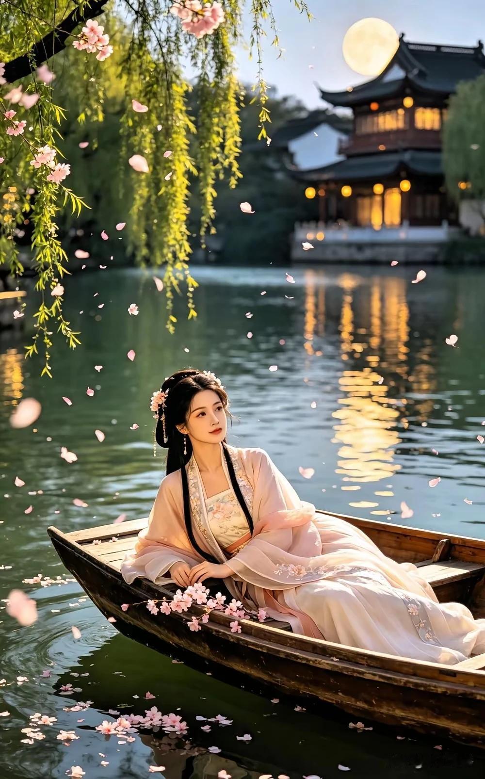 星夜寄怀
 独坐小楼望明月，
满目相思寄清风。
前生若是有约定，
天涯海角寄星空