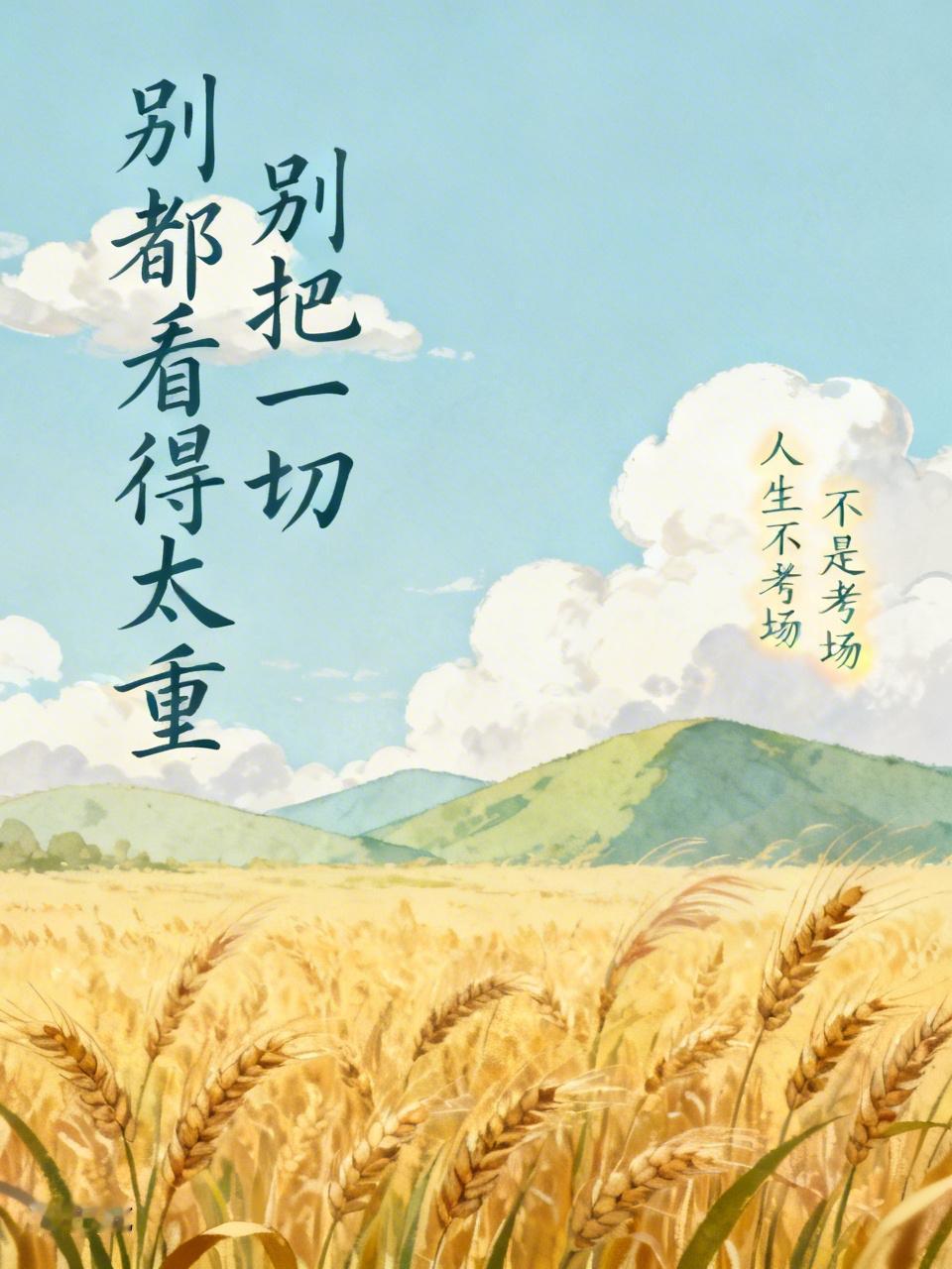 别把一切都看得太重，人生不是考场！
 
你有没有发现，我们这代人，活得太累了。