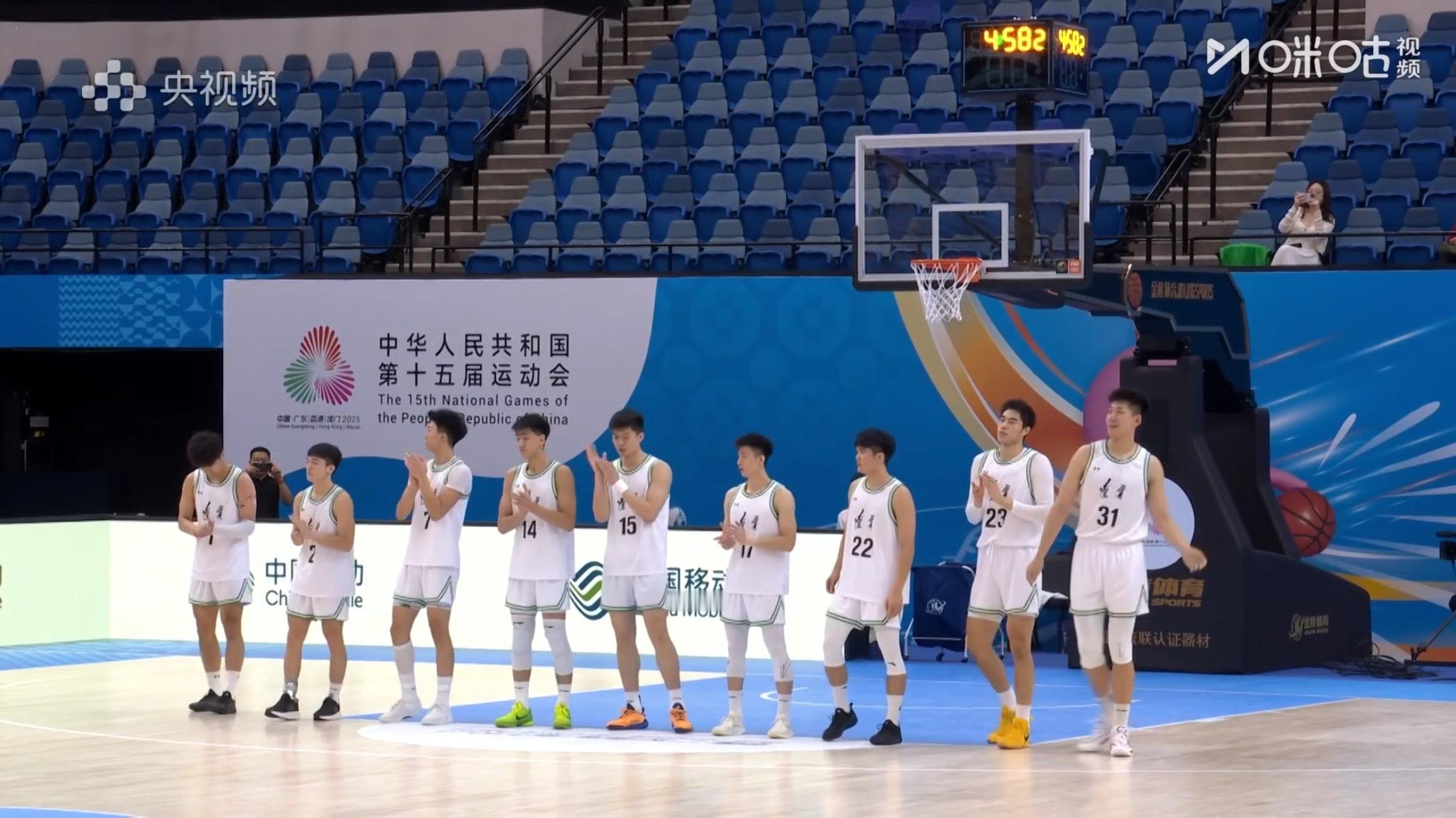 全运会男篮辽宁队u22组辽宁战胜河南本场比赛辽宁队数据统计刘金雨上场35分钟得到