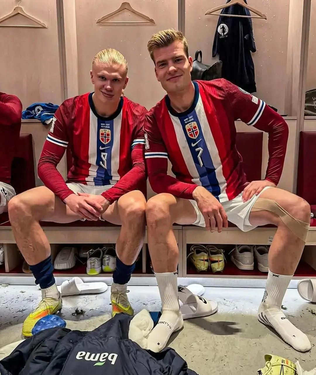 单说中锋位置，挪威的厚度堪称顶级已知哈兰德身高195cm，体重94kg，是谁让他