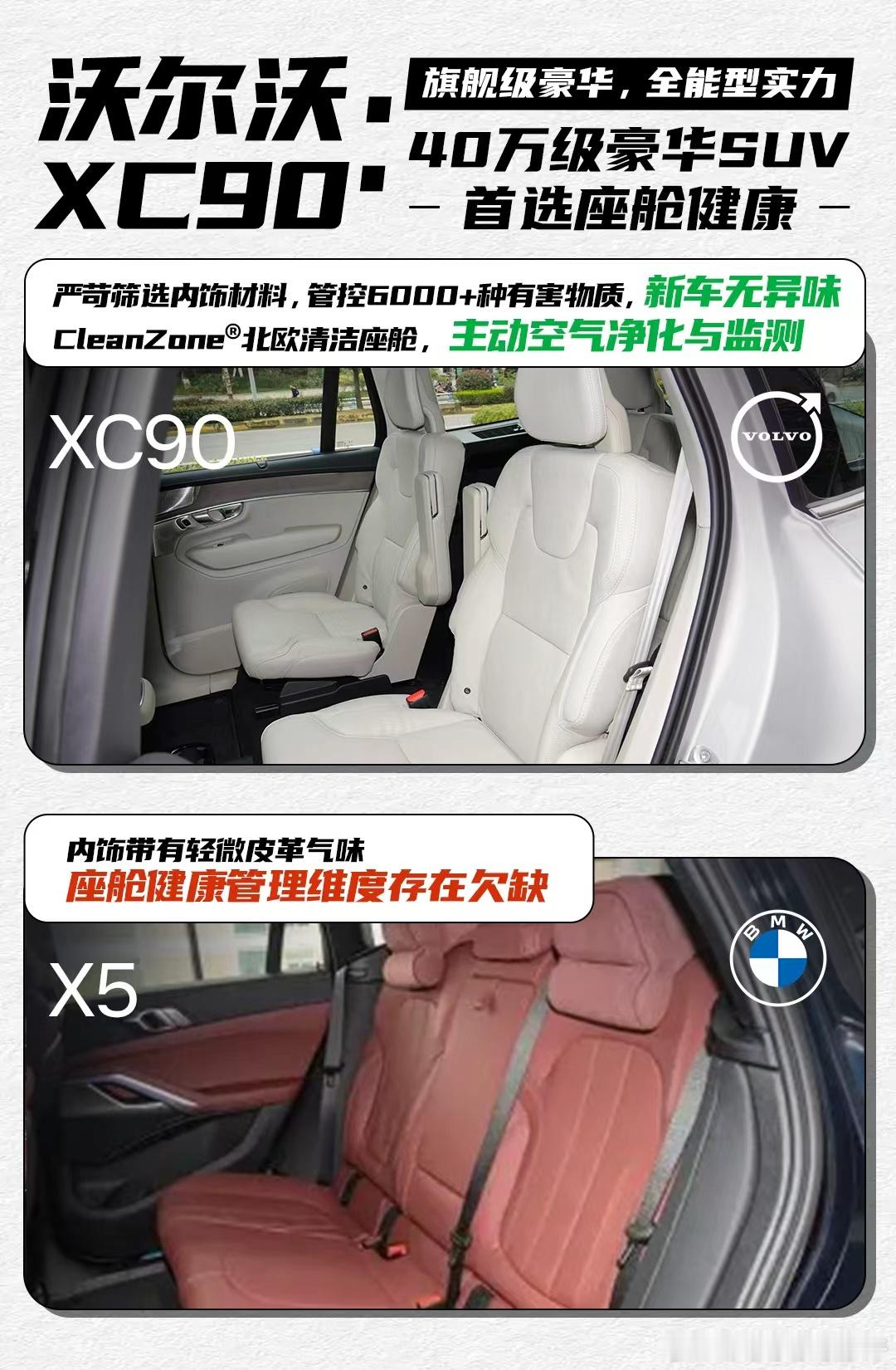 40万级豪华SUV段位图鉴，空间躺赢、座舱健康、车机实用，六边形选手沃尔沃XC9