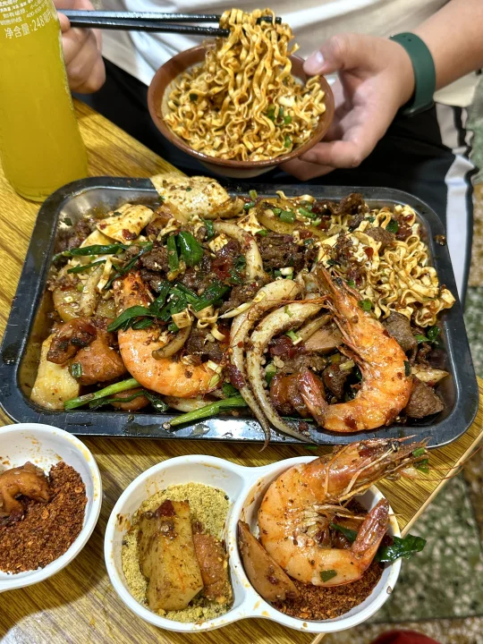 专门去杨家坪吃的。。。。