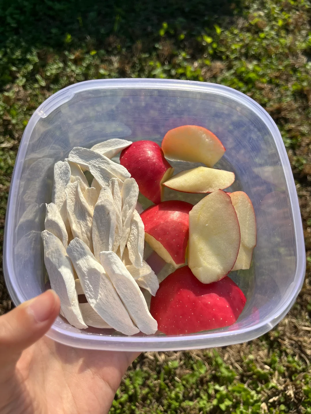 一周3天的山药苹果水，👶🏻身体变化
