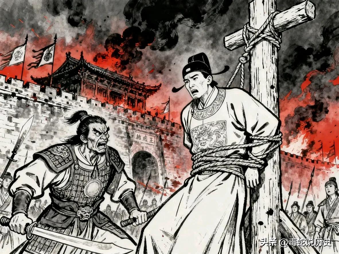 张献忠打重庆多惨烈？破城后屠尽官员，活剐瑞王朱常浩，三万俘兵被集体砍右手！

明