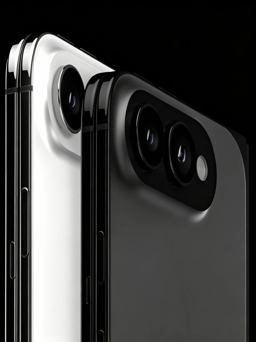 iPhone折叠屏只有黑白