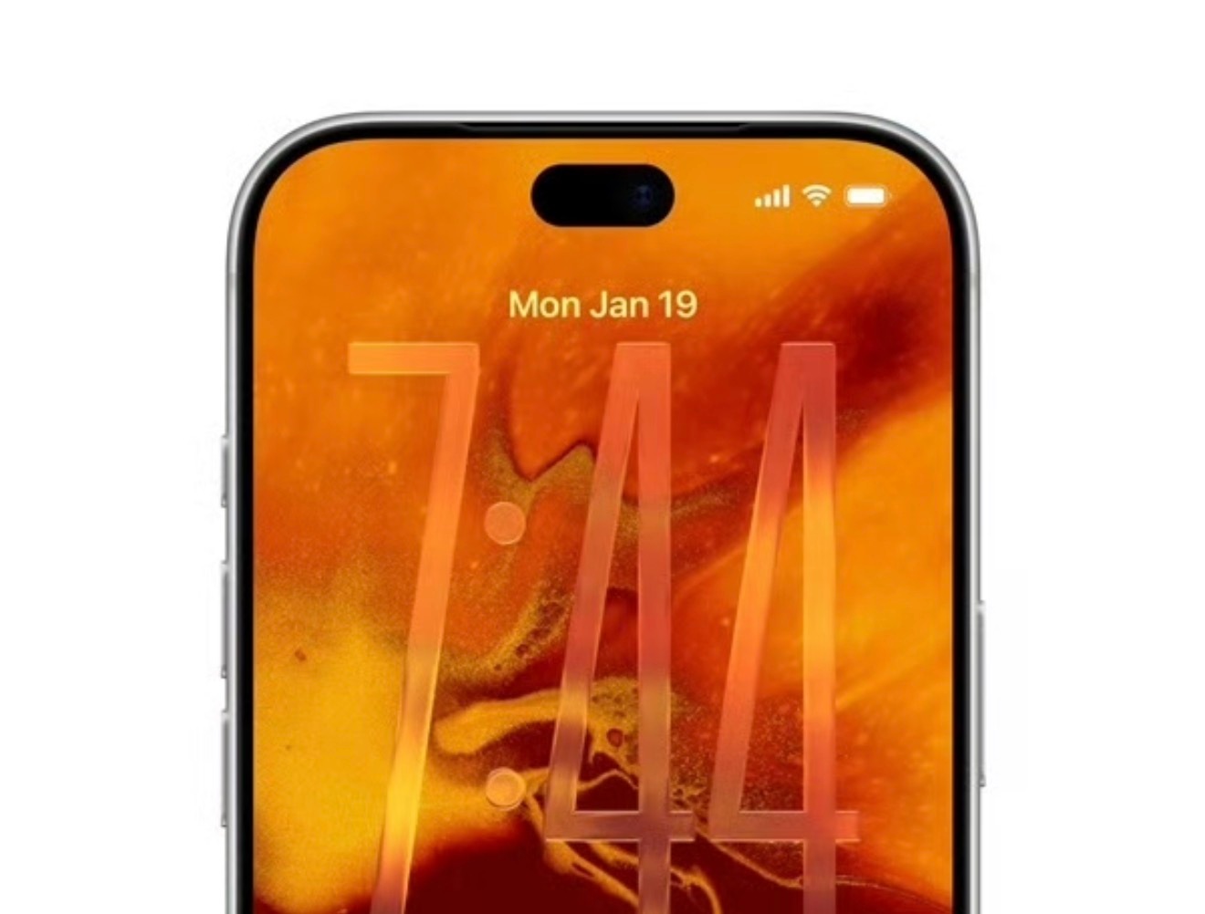 iPhone18Pro模具偷跑刘海减少了一些，有没有发现苹果最近几年的设计改变都