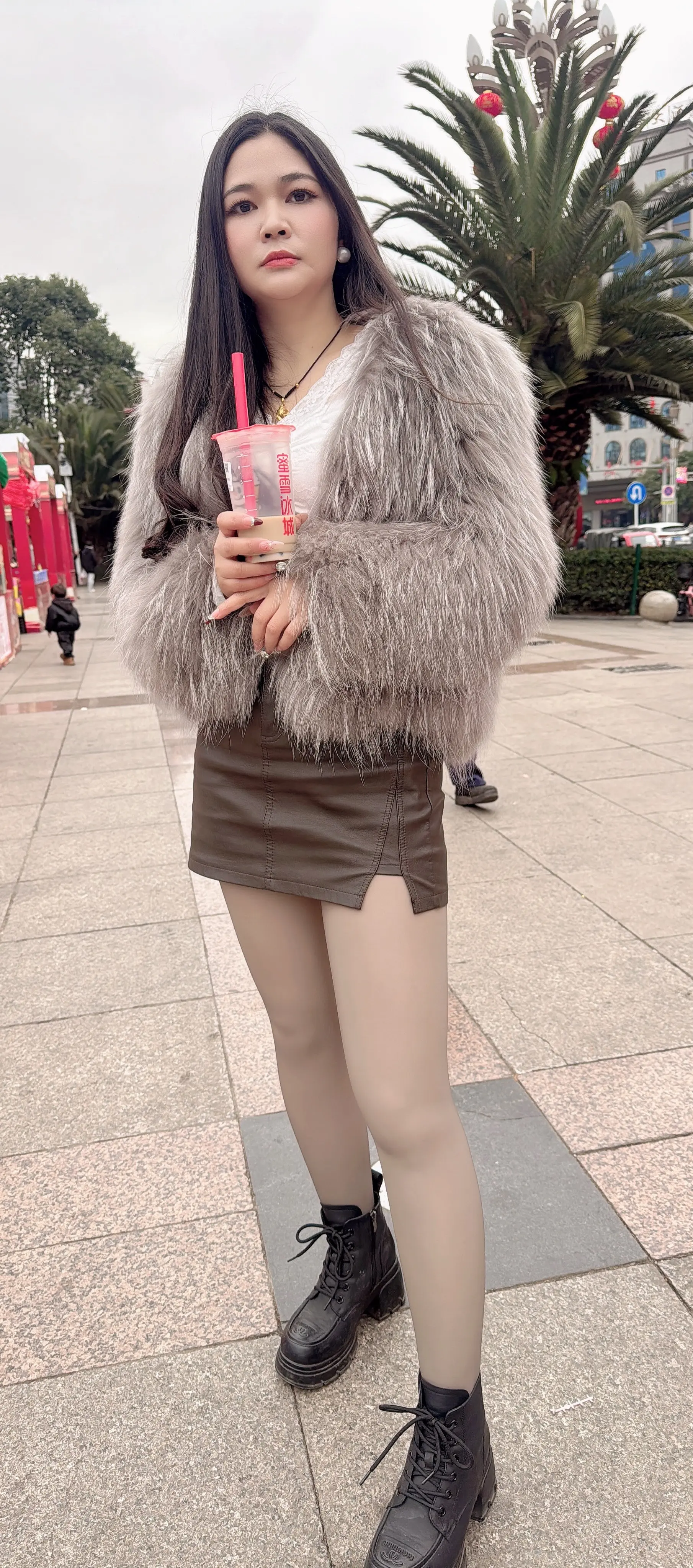 短裙搭配 日常分享