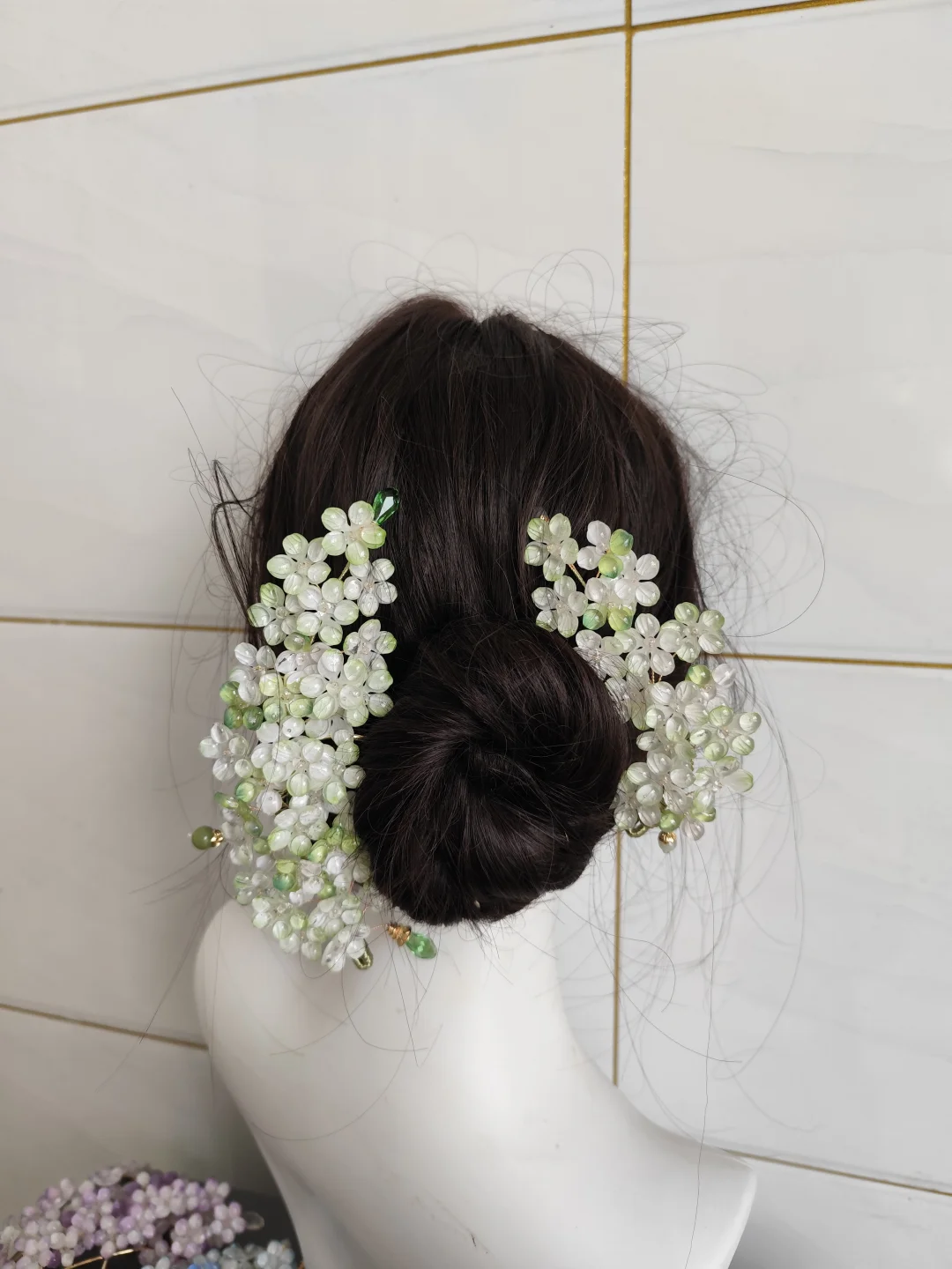 明日上新满天星发簪