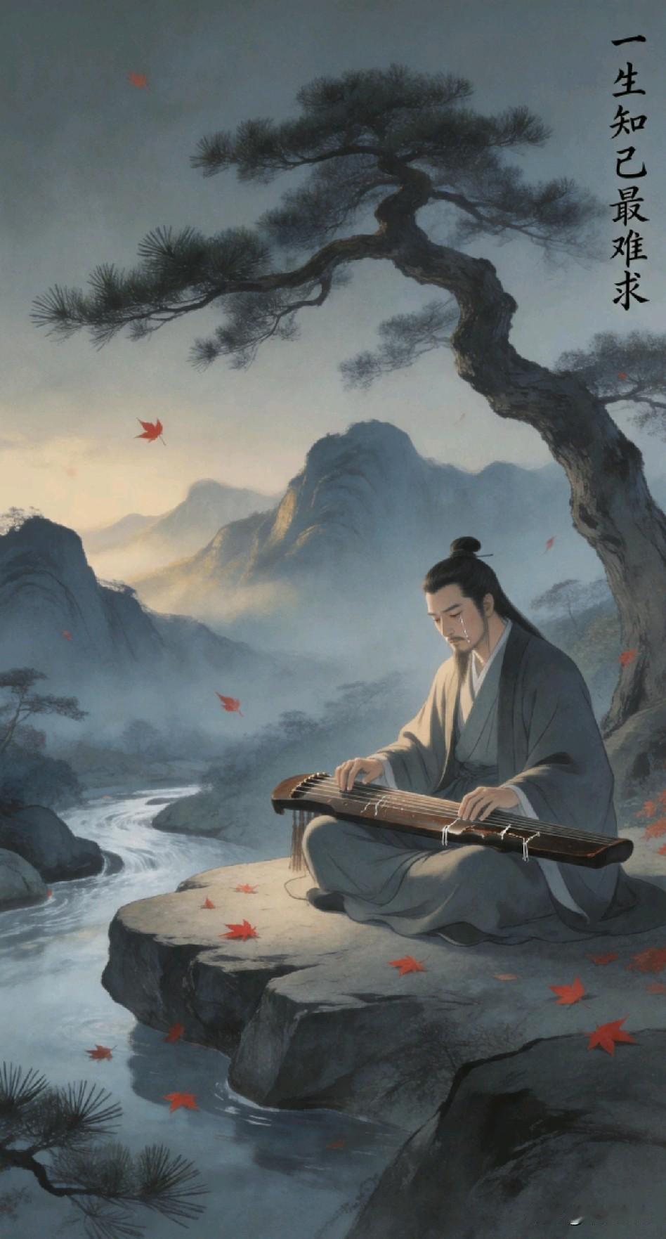 《茶分千味，适口即真；人存万心，同频自珍》

高山流水一曲琴，子期去后谁解音。