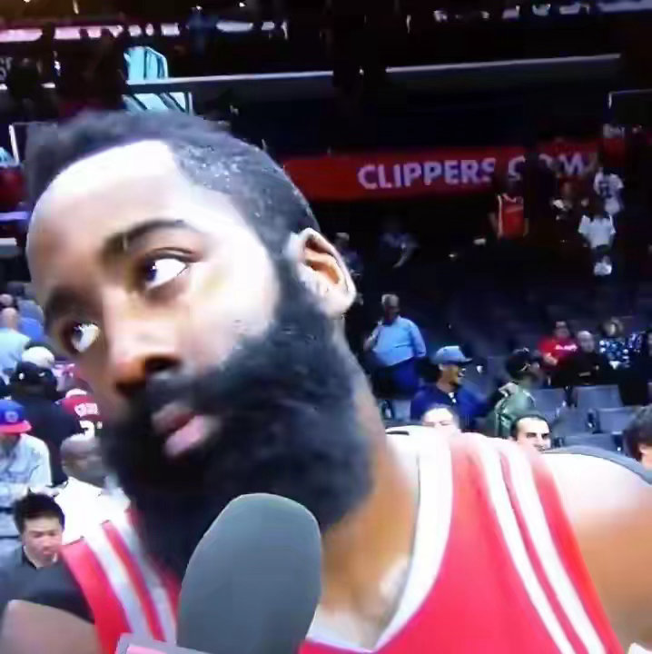 😅还好交易了！快船被淘汰 哈登生涯连续季后赛纪录险些被破勇士NBA 04月16