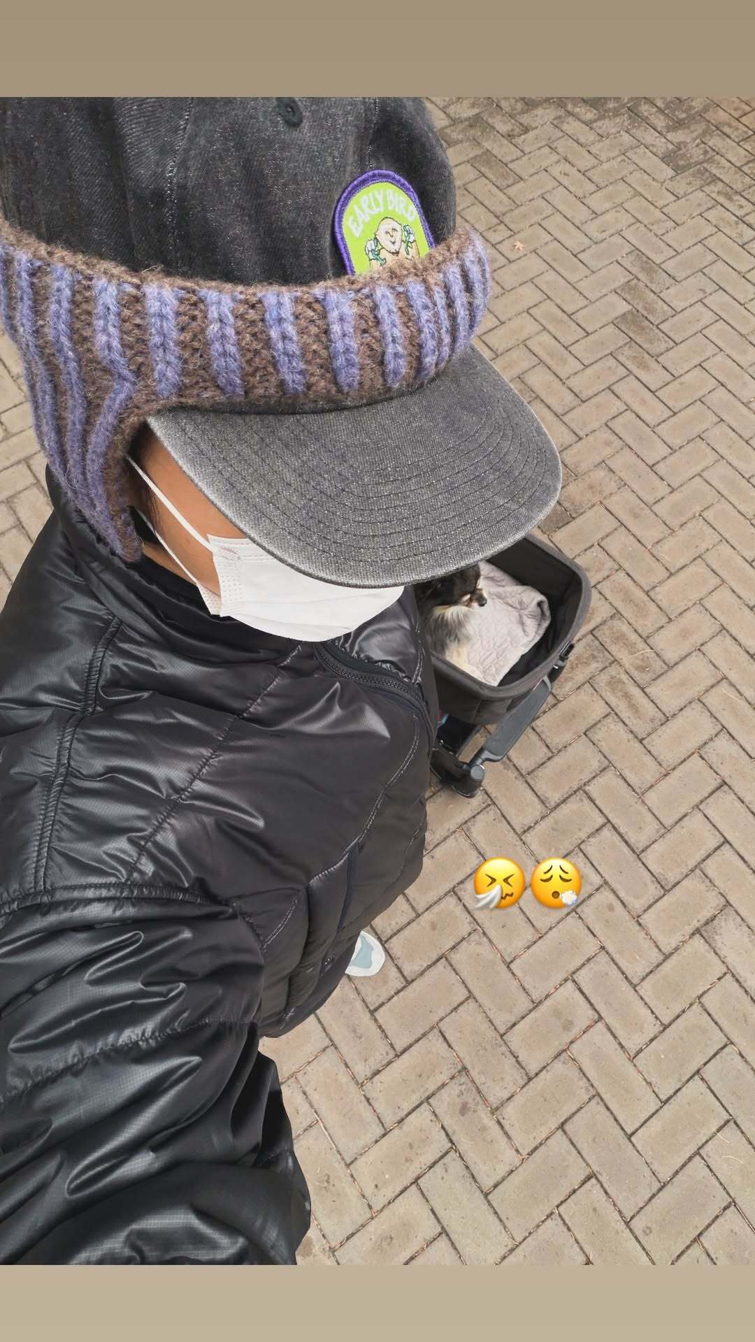 “CB百蓝_。251215金钟云 ins story更新： 