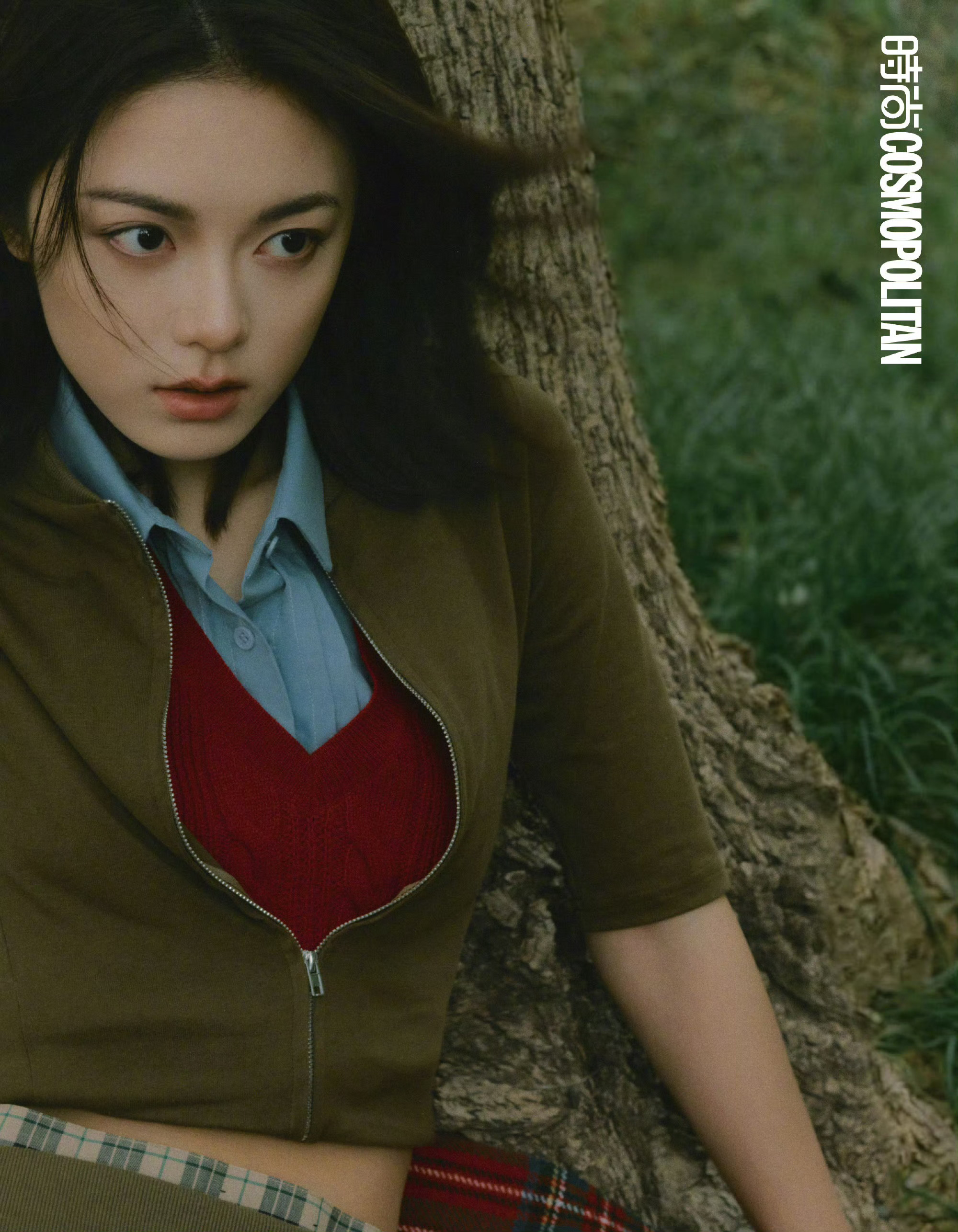  赵今麦解锁时尚COSMO 11月刊封面，又一本五大女刊入手！今年从ELLE到C