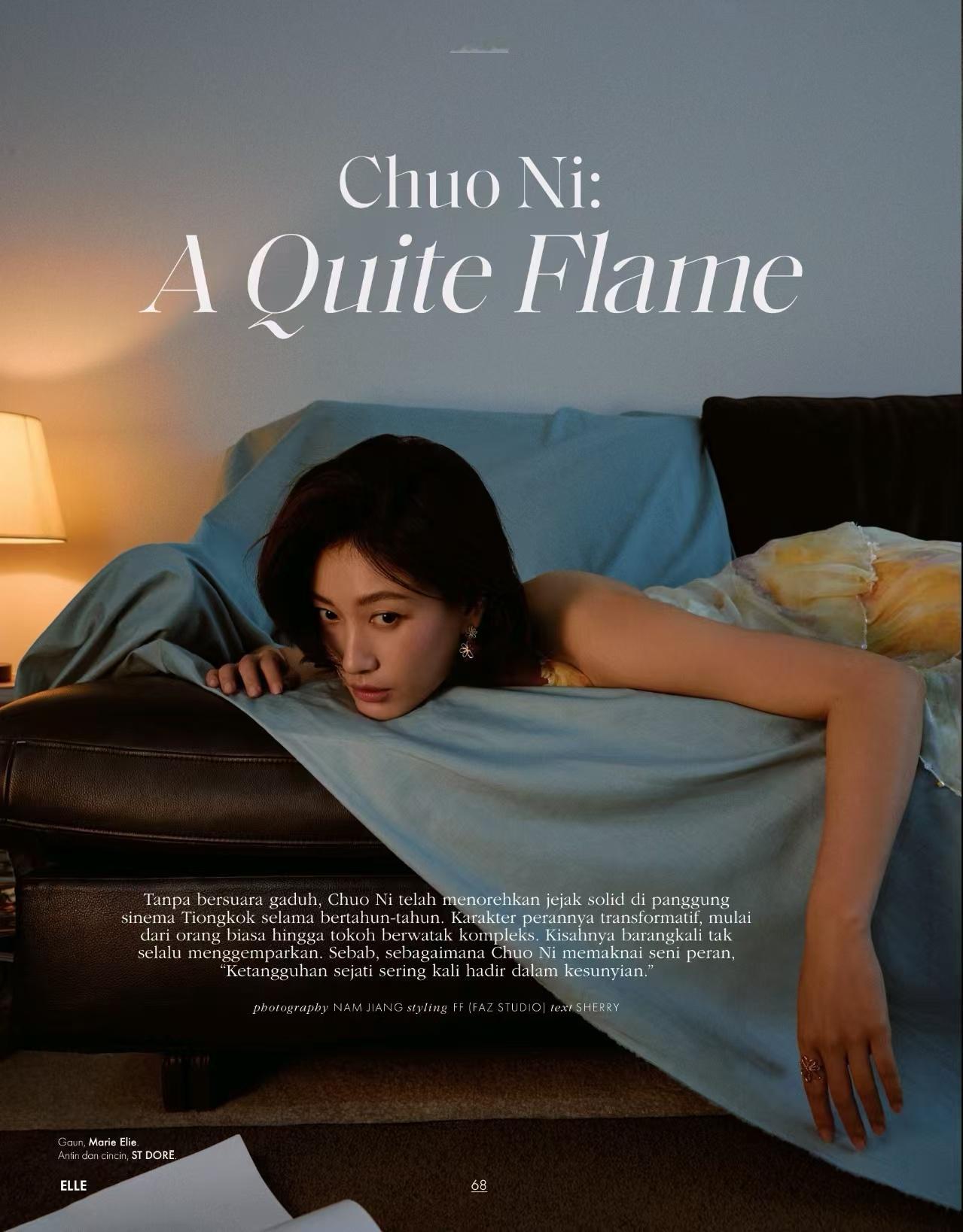 啜妮 首位登封的内地女演员的含金量，实力与美貌并存的啜妮！东方骨相搭配中式美学，