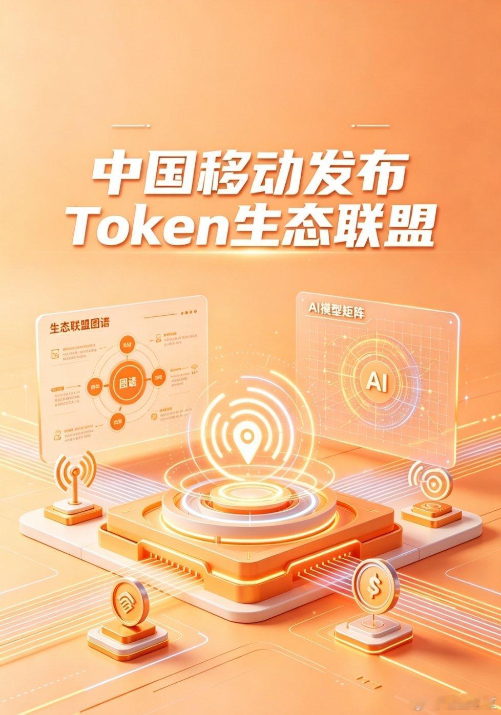 移动搞了个Token生态联盟。一下子整合了300多个国产AI模型，用户想调用哪个