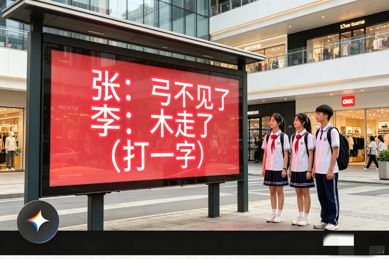 这字谜看似简单，其实一点也不简单！三个高中生愣是没看懂！你能猜出来吗？