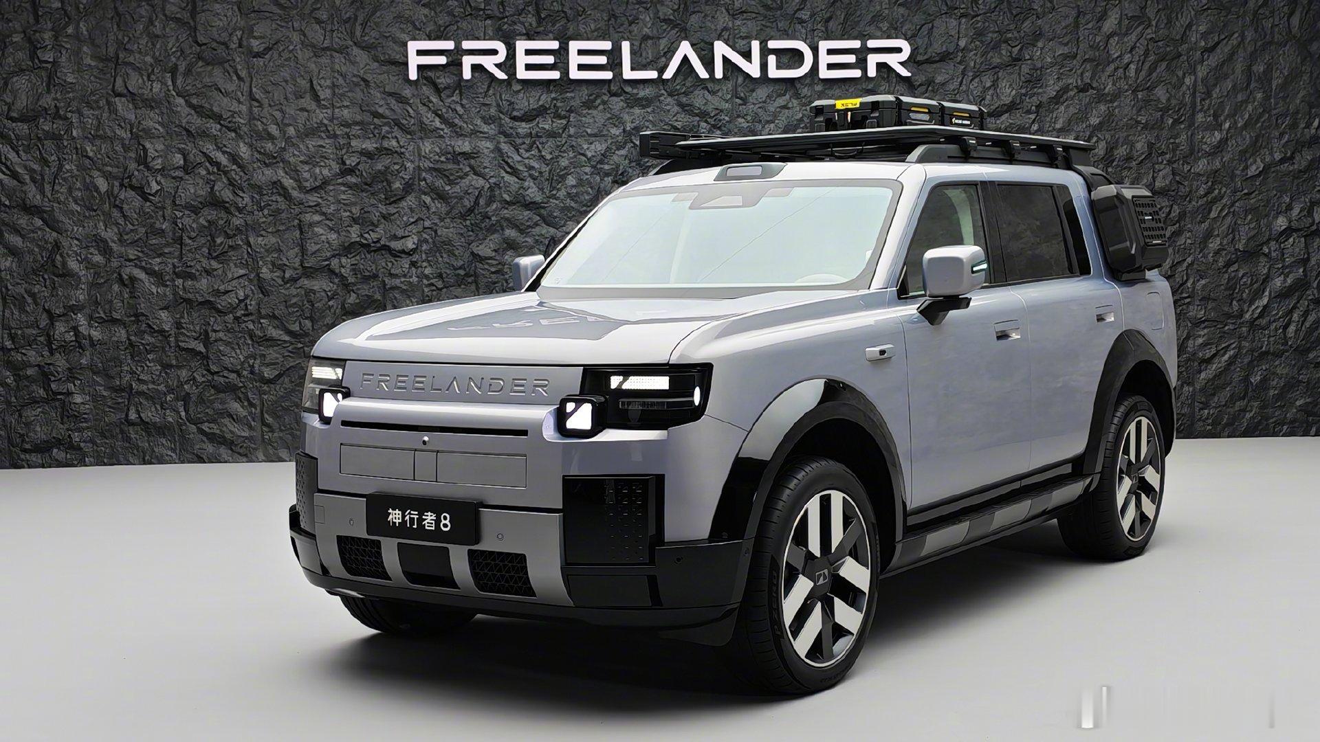 路虎 Freelander，首款车型神行者8，这外观怎么样？还是原来哪儿味？神行