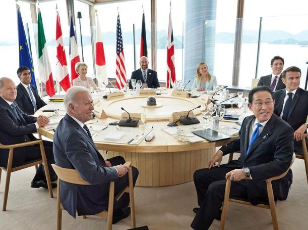 不准中国援俄，也不准中国收台，更不准管制稀土！

G7 最近又凑在一块儿搞事情了