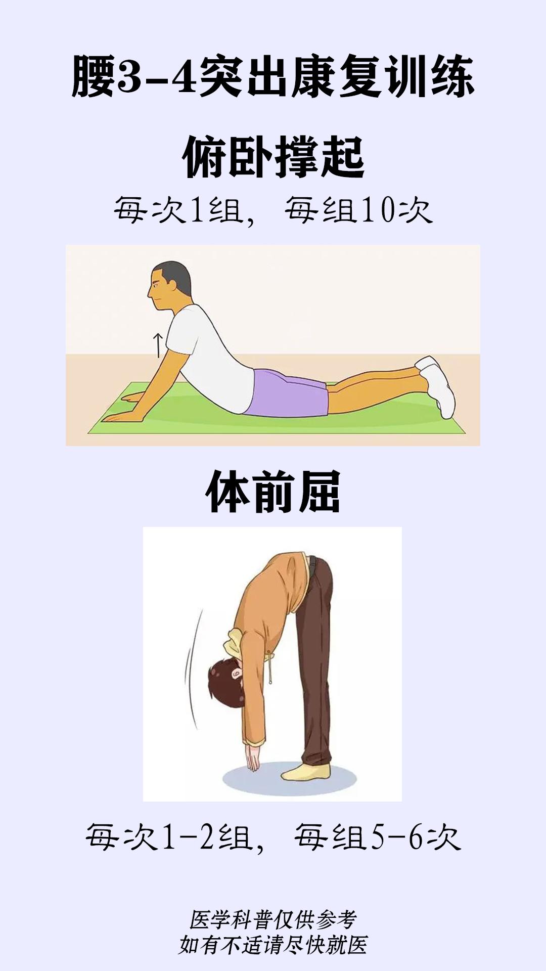 腰椎间盘突出 腰疼 腰椎锻炼