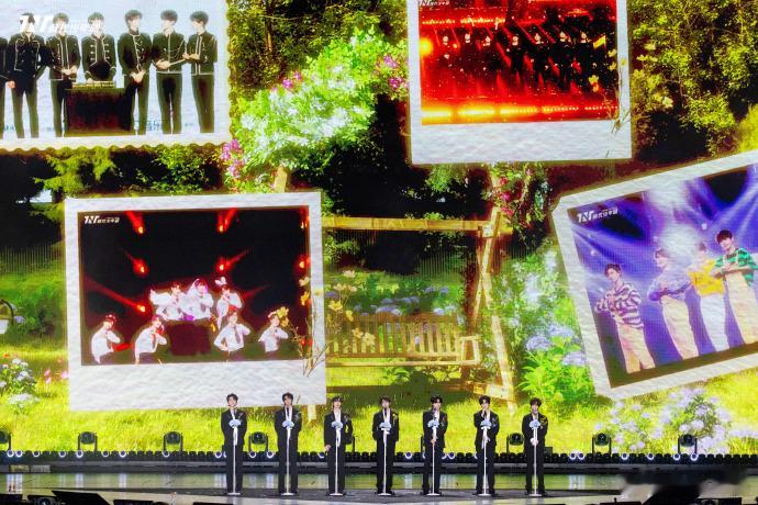 时代少年团记录下我们共度的梦幻之夜  时代少年团记录下我们共度的梦幻之夜， 五周