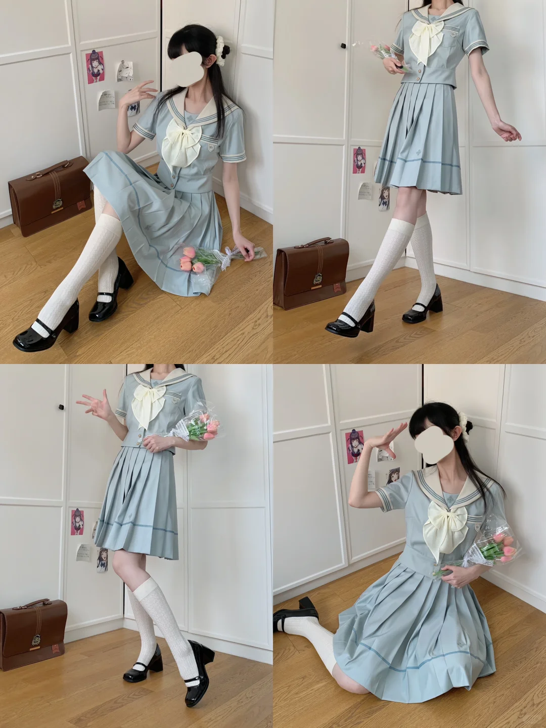 抚蝶女子·薄荷白巧